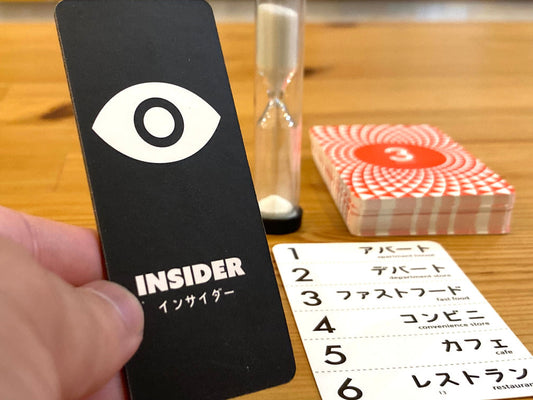 インサイダーゲーム：上手く誘導すると、バレる